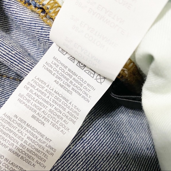 J. Crew Indigo Blue Classic Denim Shorts 27 - Picture 9 of 9